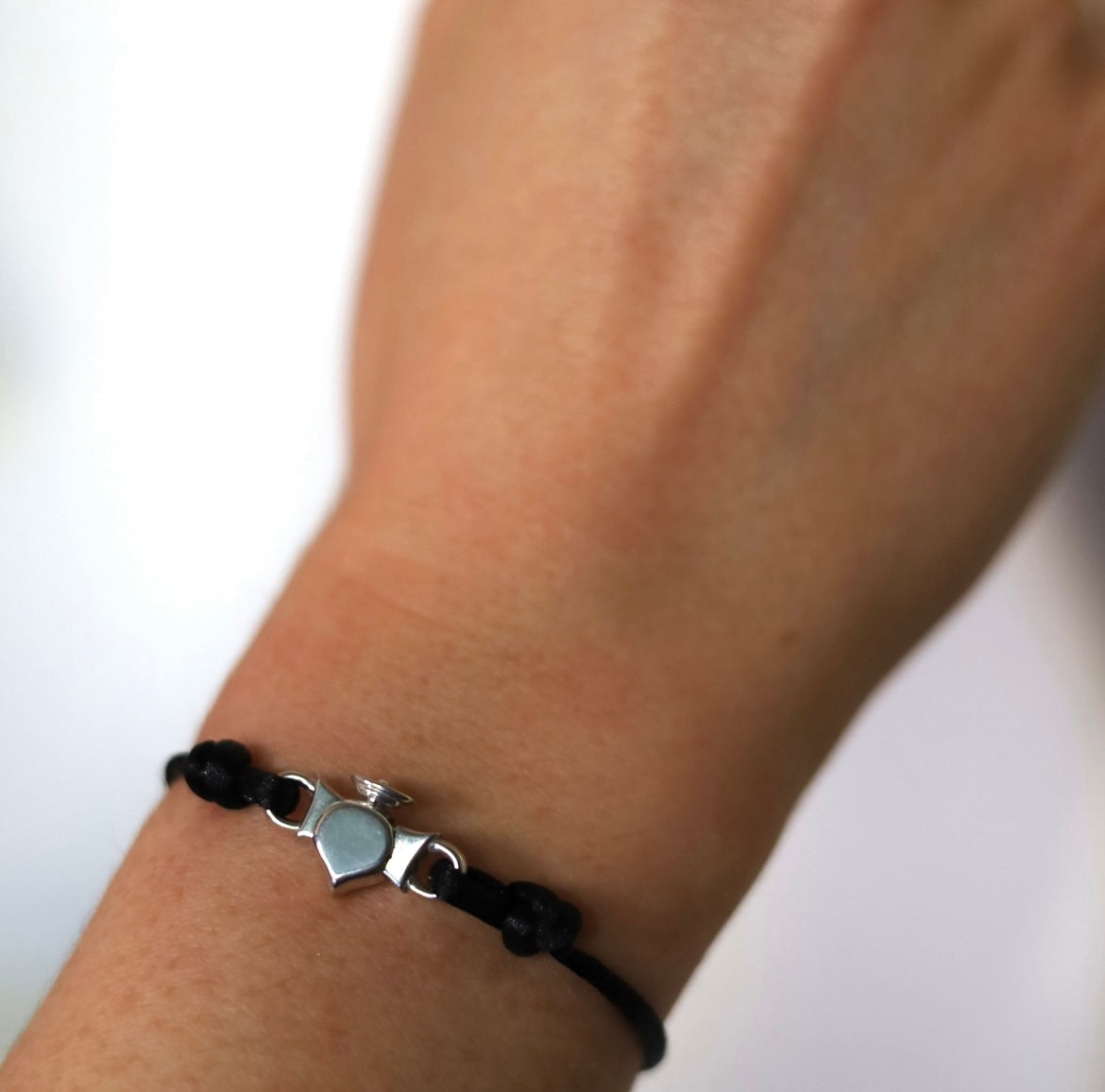 "per sempre" Bracelet - Schwarz