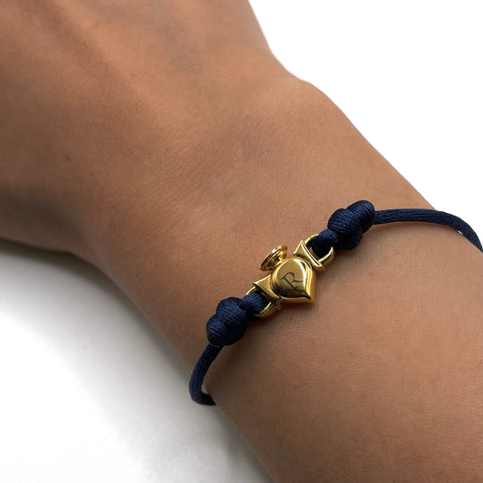 "per sempre" Bracelet - Dunkelblau
