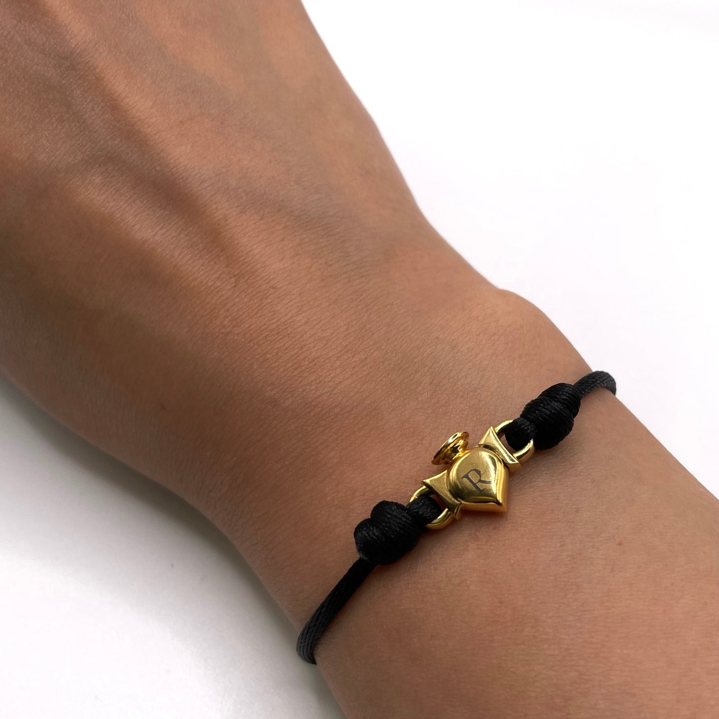 "per sempre" Bracelet - Schwarz