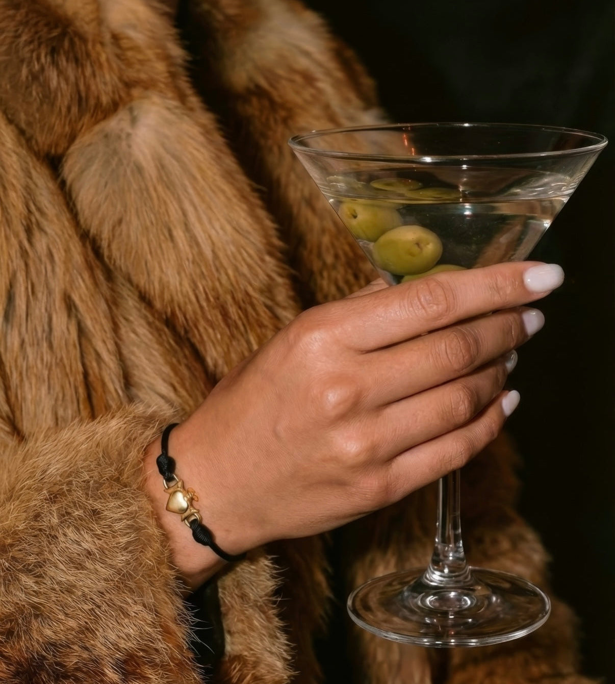 "per sempre" Bracelet - Schwarz
